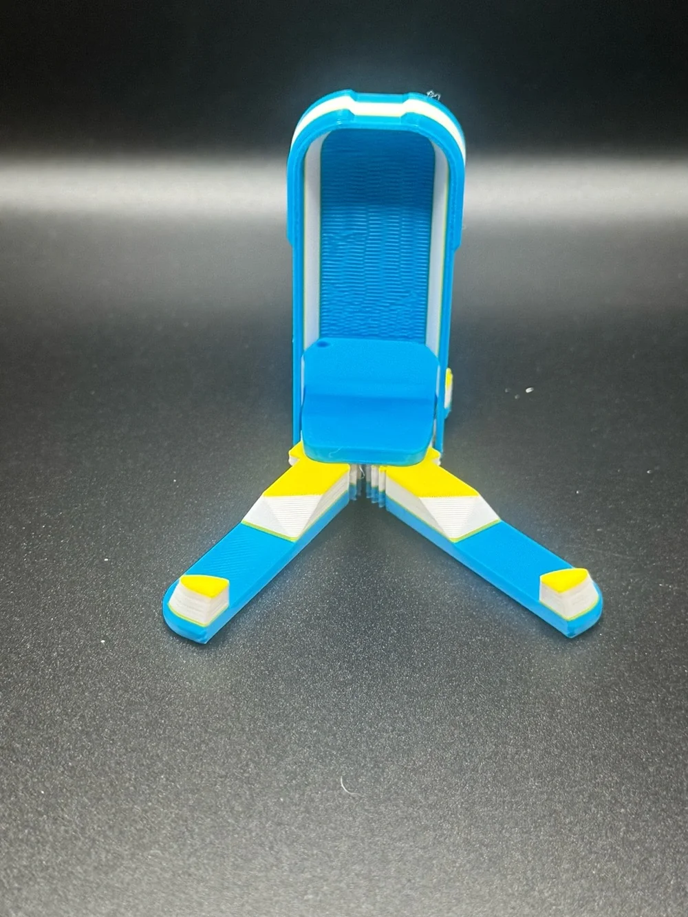 Blue Phone Stand with AFA Logo - Portable Cell Accessory